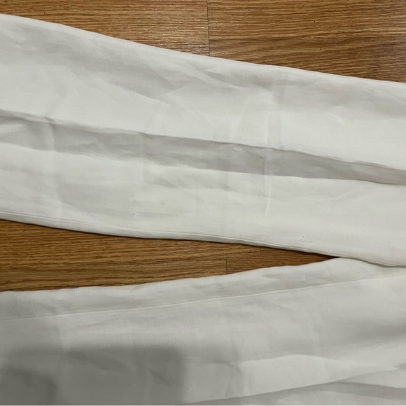 NWT SEZANE Marty Trousers Pants in Ecru/ Ivory Sz FR36 US4 - Picture 6 of 12
